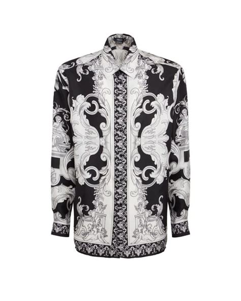 maglia versace bianca e nera|Versace Camicia a camicetta a maglia Versace da 1.249,95.